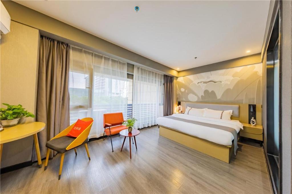 Thank Inn Hotel Hubei Wuhan Caidian Zhong Fa Xincheng Tongji Eksteriør billede