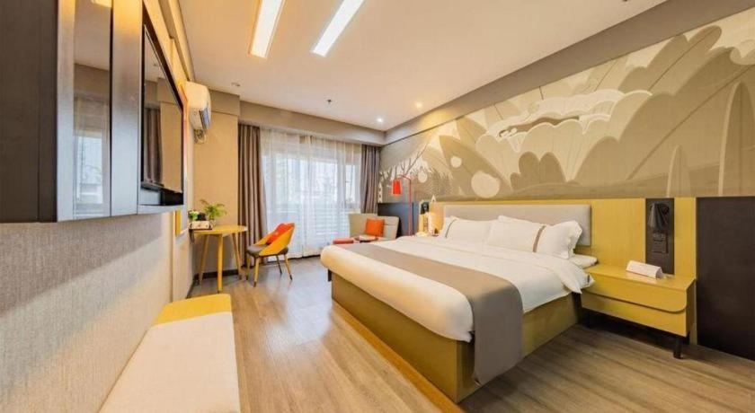 Thank Inn Hotel Hubei Wuhan Caidian Zhong Fa Xincheng Tongji Eksteriør billede
