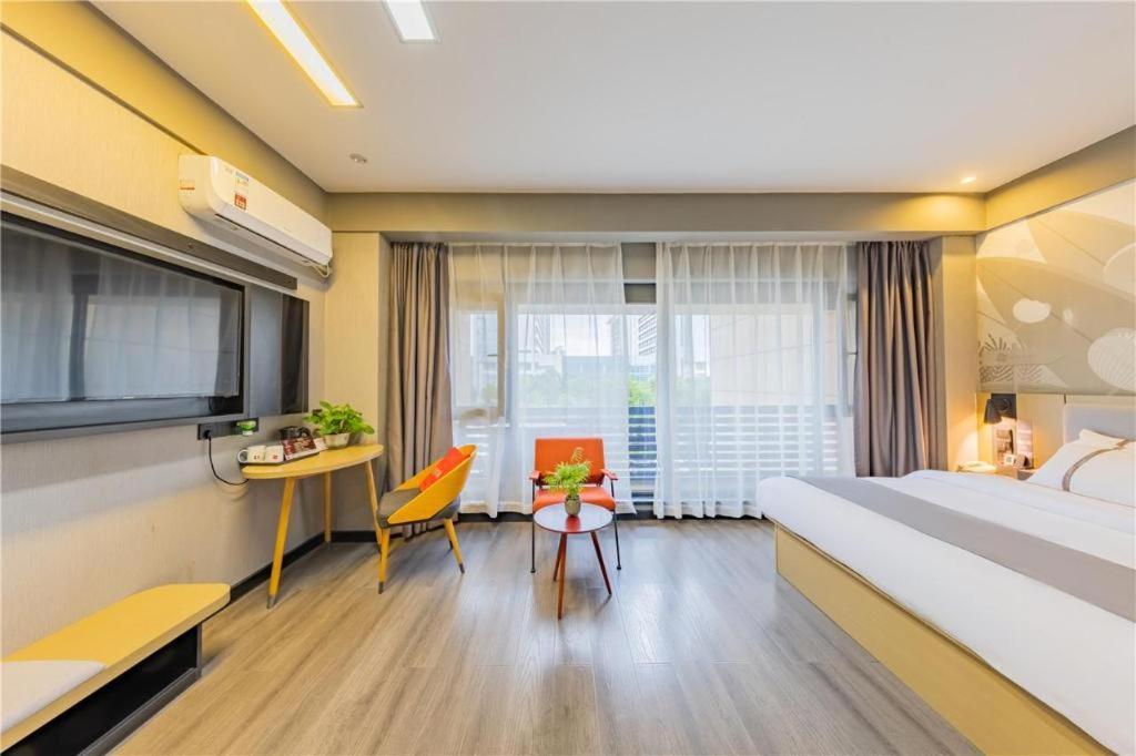 Thank Inn Hotel Hubei Wuhan Caidian Zhong Fa Xincheng Tongji Eksteriør billede